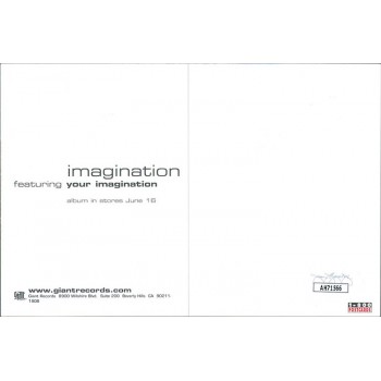 Brian Wilson Beach Boys Singer Signed Imagination 4x6 Postcard JSA Authenticated