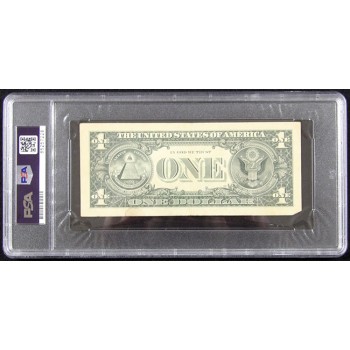 Mary Ellen Withrow Treasurer Signed One Dollar Bill Currency PSA Authenticated