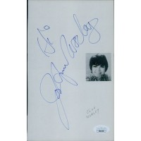 JoAnne Worley Actress Signed 5.25x8.5 Cut Page JSA Authenticated