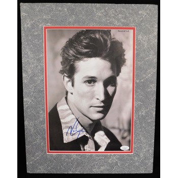 Noah Wyle Actor Signed Matted 10x14 Magazine Page Photo JSA Authenticated