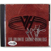 Michael Anthony Van Halen Signed For Unlawful Carnal Knowledge CD Booklet JSA Au