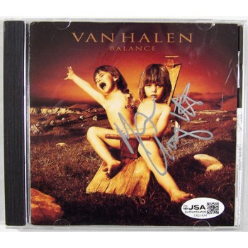 Michael Anthony Van Halen Signed Balance CD Booklet Cover JSA Authenticated