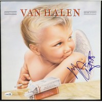 Michael Anthony Van Halen 1984 Signed Vinyl LP Album Cover JSA Authentic No LP