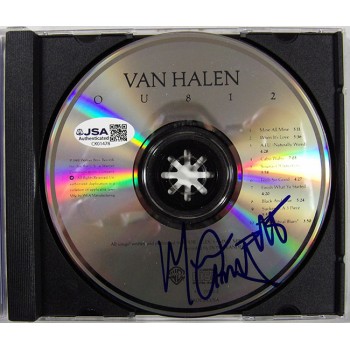 Michael Anthony Van Halen Signed OU812 CD JSA Authenticated