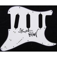 Kurtis Blow Rapper Signed Electric Guitar Pickguard JSA Authenticated