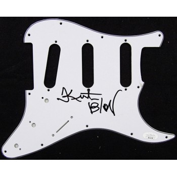 Kurtis Blow Rapper Signed Electric Guitar Pickguard JSA Authenticated