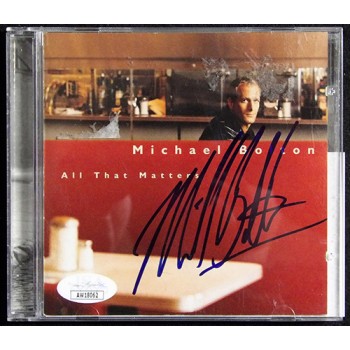 Michael Bolton Signed All That Matters CD Booklet JSA Authenticated