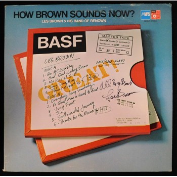 Les Brown Big Band Signed How Brown Sounds Now? LP Album JSA Authenticated