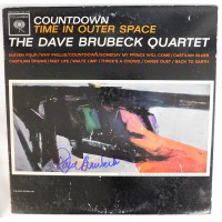 Dave Brubeck Signed Countdown Time In Outer Space LP Album JSA Authenticated