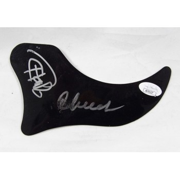 Cheech And Chong Signed Acoustic Guitar Pickguard JSA Authenticated DMG