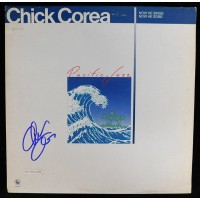 Chick Corea Signed Now He Sings Now He Sobs LP Album Cover JSA Authenticated
