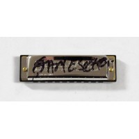 James Cotton Blues Musician Signed Bluesband Harmonica JSA Authenticated
