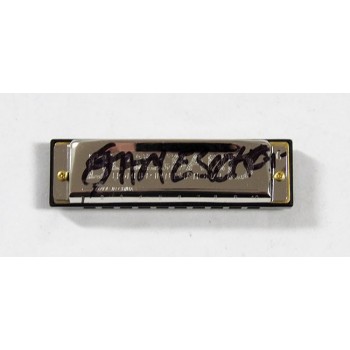 James Cotton Blues Musician Signed Bluesband Harmonica JSA Authenticated
