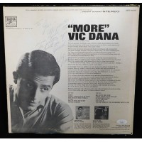 Vic Dana More Signed LP Album JSA Authenticated