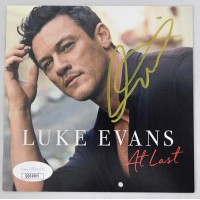 Luke Evans Signed At Last CD Booklet JSA Authenticated