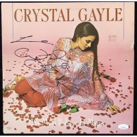 Crystal Gayle Signed We Must Believe In Magic Album JSA Authenticated