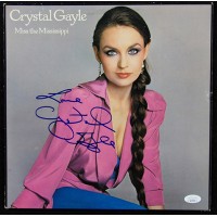 Crystal Gayle Signed Miss The Mississippi Album JSA Authenticated