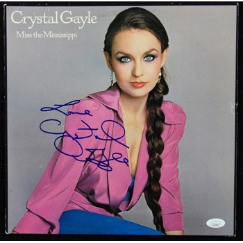 Crystal Gayle Signed Miss The Mississippi Album JSA Authenticated