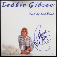 Debbie Gibson Signed Out Of The Blue LP Vinyl Record Album Cover JSA Auth No LP