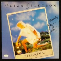 Eliza Gilkyson Signed Pilgrims LP Record Album Cover JSA Authenticated