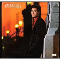 Vince Gill Signed The Way Back Home LP Album Cover JSA Authenticated