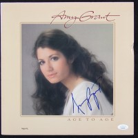 Amy Grant Signed Age To Age LP Record Album Cover JSA Authenticated