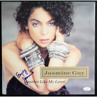 Jasmine Guy Another Like My Lover Signed LP Album Cover JSA Authenticated