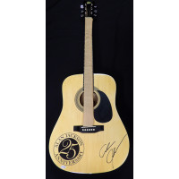 Alan Jackson Signed 25th Anniversary Acoustic Guitar JSA Authenticated