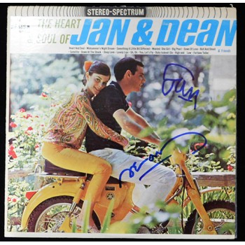 Jan & Dean Signed The Heart of Jan & Dean Album JSA Authenticated