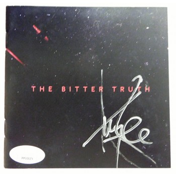 Amy Lee Evanescence Signed The Bitter Truth CD Booklet JSA Authenticated
