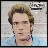 Huey Lewis And The News Signed Picture This LP Album JSA Authenticated