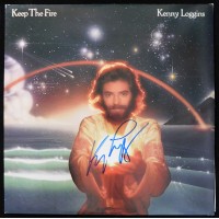 Kenny Loggins Musician Singer Signed Keep The Fire LP Album JSA Authenticated