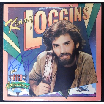 Kenny Loggins Signed High Adventure LP Album JSA Authenticated