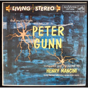 Henry Mancini Signed The Music From Peter Gunn LP Album JSA Authenticated