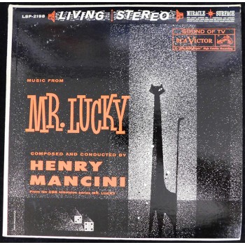 Henry Mancini Signed The Music From Mr. Lucky LP Album JSA Authenticated