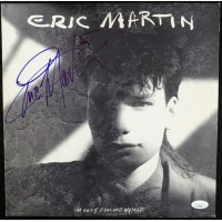 Eric Martin Signed I'm Only Fooling Myself LP Vinyl Record Album JSA Auth No LP