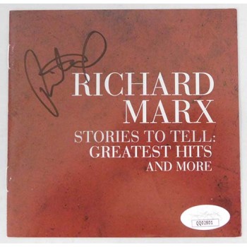 Richard Marx Signed Stories To Tell: Greatest Hits CD Booklet JSA Authenticated