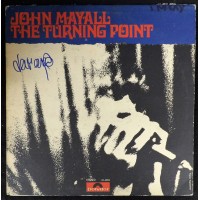John Mayall Signed The Turning Point LP Album Cover JSA Authenticated
