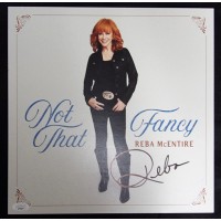 Reba McEntire Signed Not That Fancy 12x12 Album Promo Flat JSA Authenticated