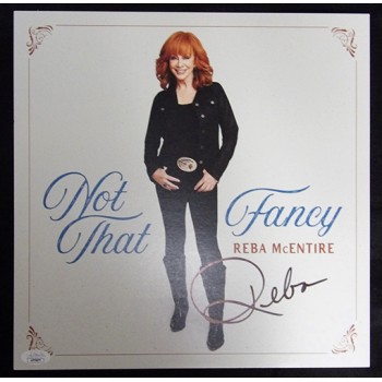 Reba McEntire Signed Not That Fancy 12x12 Album Promo Flat JSA Authenticated