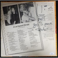 Rod McKuen Signed Listen To The Warm LP Album Cover JSA Authenticated
