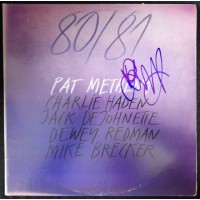 Pat Metheny Signed 80 / 81 Cover JSA Authenticated