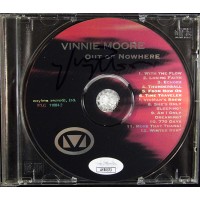 Vinnie Moore Signed Out Of Nowhere CD JSA Authenticated