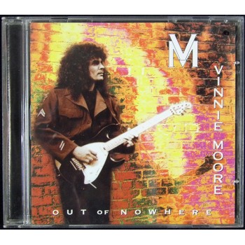 Vinnie Moore Signed Out Of Nowhere CD JSA Authenticated