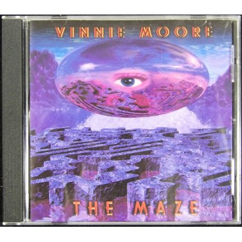 Vinnie Moore Signed The Maze CD JSA Authenticated
