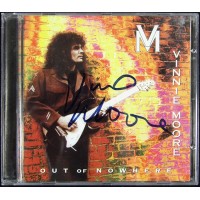 Vinnie Moore Signed Out Of Nowhere CD Booklet Cover JSA Authenticated