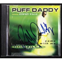 Sean Combs Puff Daddy Signed Come With Me CD Booklet Cover JSA Authenticated