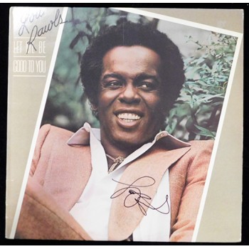 Lou Rawls Let Me Be Good To You Signed LP Album JSA Authenticated