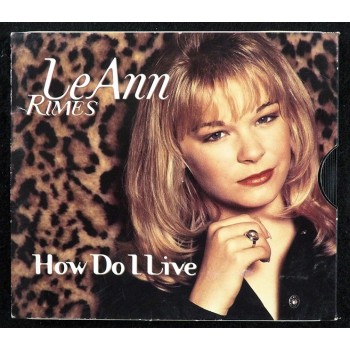 LeAnn Rimes Signed How Do I Live Single CD JSA Authenticated