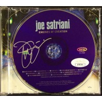 Joe Satriani Signed Engines Of Creation CD JSA Authenticated
